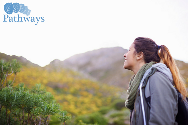 Woman with a Mountain to Climb