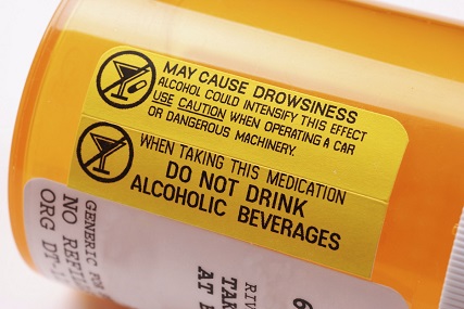 Prescription Bottle Warning Label - Genetic testing or Pharmacogenomic Help - Pathways Real Life